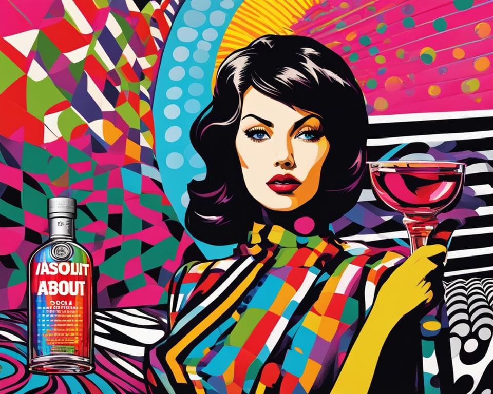 Pop Art Absolut Vodka campaign