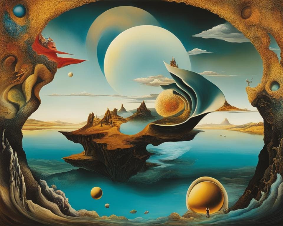 technieken Salvador Dalí