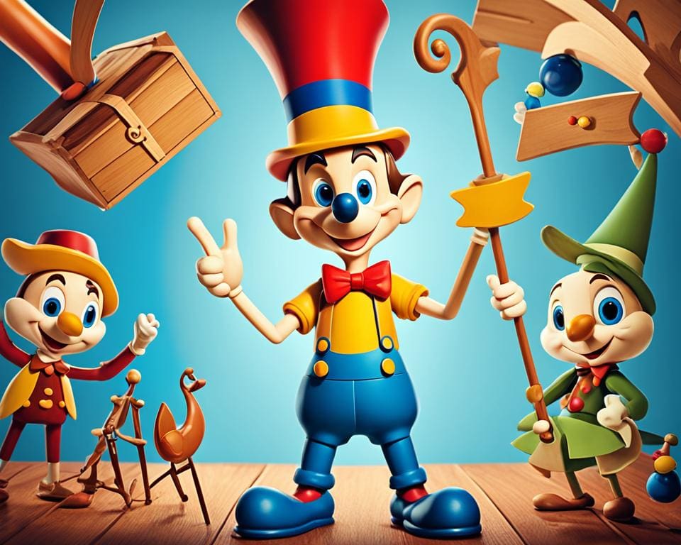 Karakteristieke kenmerken van Pinocchio