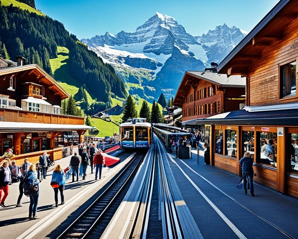 Mürren openbaar vervoer