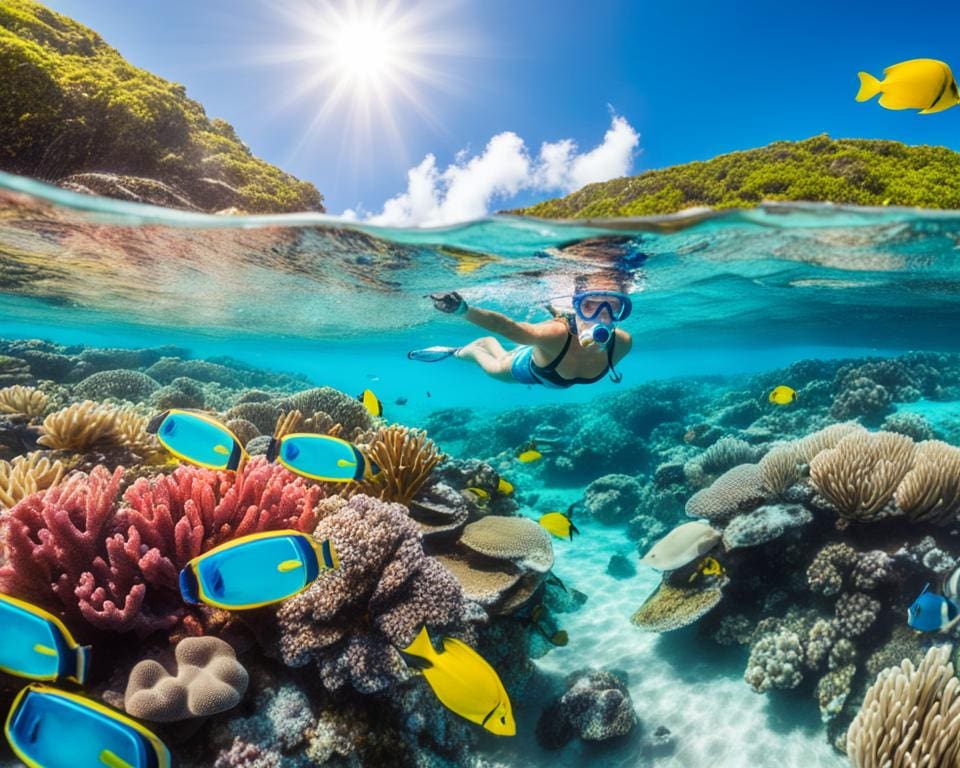 Snorkelen in het Kristalheldere Water van de Seychellen