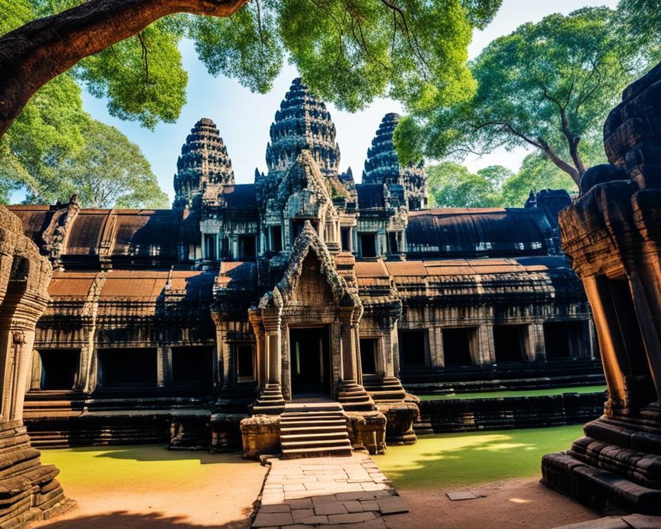 Verken de Tempels van Angkor Wat, Cambodja