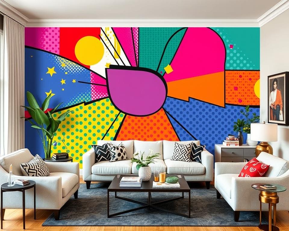 Popart aan de muur: speels en toch verfijnd